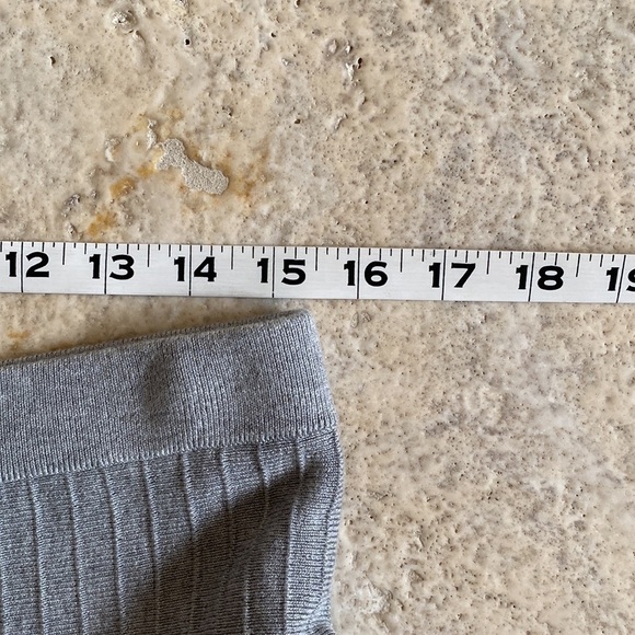 NWT CARMEN Ombre dip dyed knit skirt office career work fit & flare Size L - Picture 8 of 8